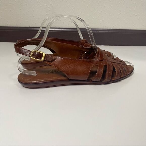 Vintage Life Stride Genuine Leather Huarache Syle Sandal Women's Size 8.5 - Picture 4 of 16